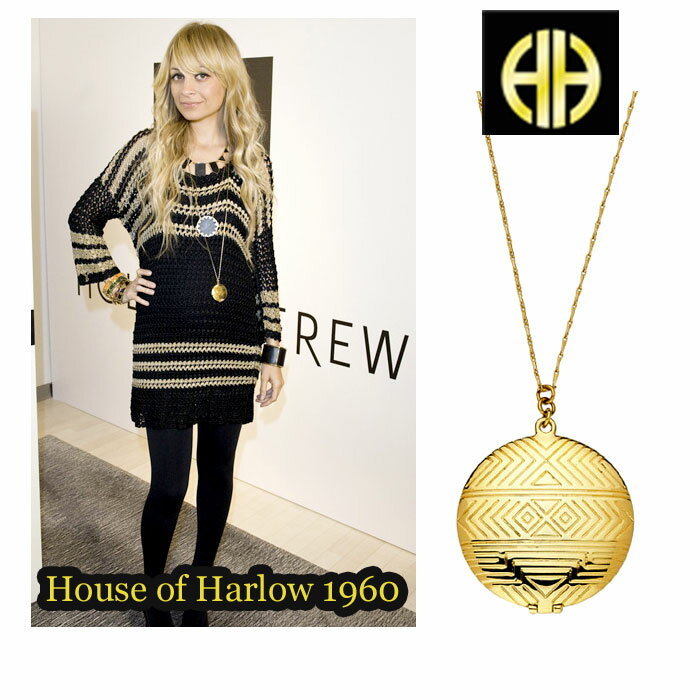 House of Harlow 1960　ハウスオブハーロウ1960Locket Pendantペンダントネックレス雑誌掲載 セレブ 愛用 05P03Dec16 レディース メール便 【us】【楽ギフ_○○】