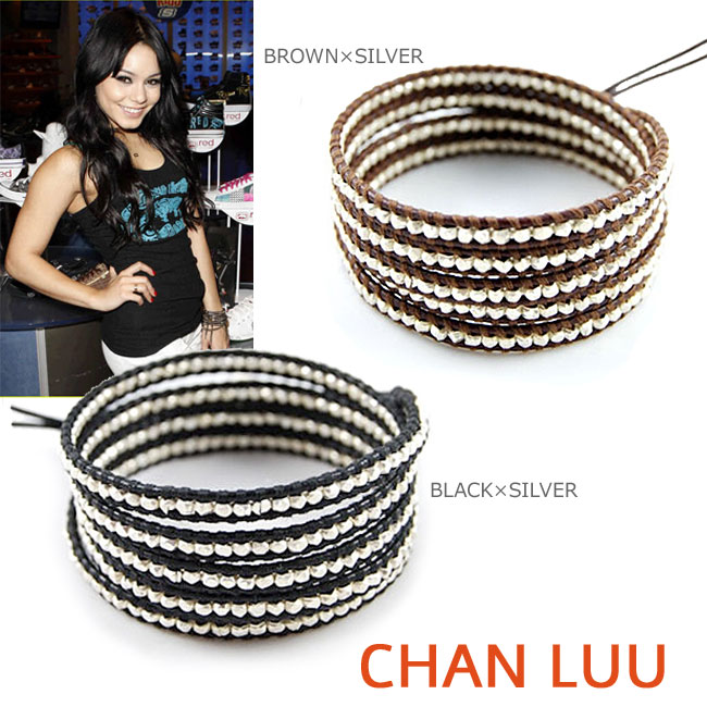 CHAN LUU チャン・ルー ブレスレット Sterling Silver Wrap Bracele/男女兼用 ラップブレス/ネックレスやアンクレットにも◎ ターコイズ セレブ 愛用 05P03Dec16 レディース メール便 【us】【楽ギフ_○○】