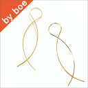 By Boe　バイボー ワイヤー ピアス E56 Figure8Wire Earring　GOLD セレブ愛用 E14 も SALR セレブ 愛用 05P03Dec16 レディース メール便 【us】【楽ギフ_○○】