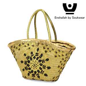 雑誌掲載！【En Shallah/エンシャーラ】 かごバッグ エンシャラ/カゴバック セレブ 愛用 05P03Dec16 レディース メール便 【us】【楽ギフ_○○】のサムネイル