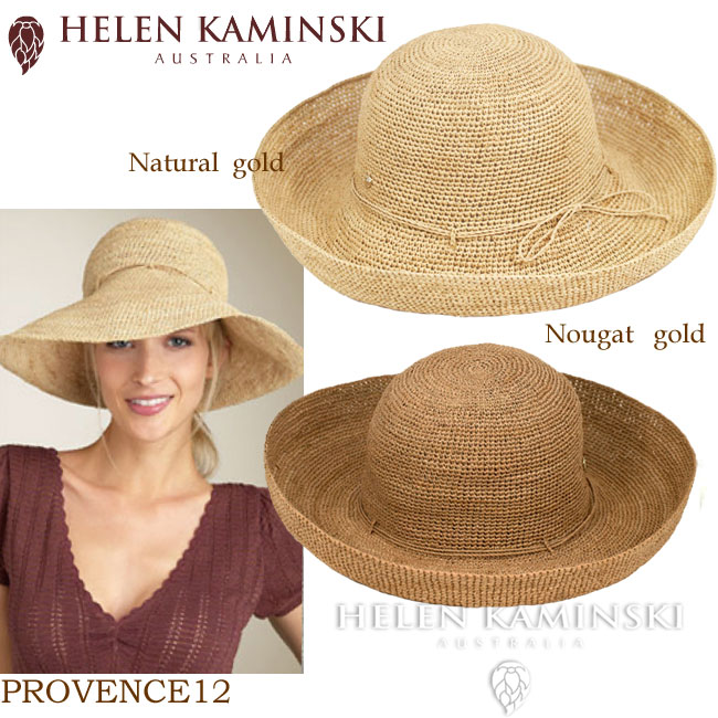 ヘレンカミンスキー HELEN　KAMINSKI 【プロバンス12】《PROVENCE12》 ラフィアハット ヤシの葉 麦わら帽子 雑誌掲載 8 10 　 セレブ 愛用 05P03Dec16 レディース メール便 【us】【楽ギフ_○○】