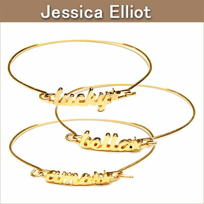 Jessica Elliotジェシカエリオットwords ゴールドブレスレット