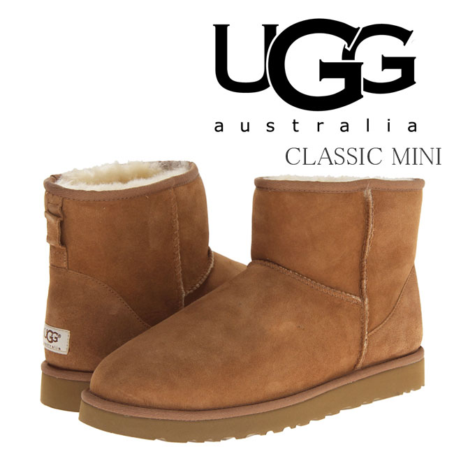 アグ UGG ムートンブーツ オーストラリア クラシック ミニ 正規品 《 UGG AUSTRALIA WOMEN CLASSIC MINI 5854 》 アグ オーストラリア ムートン ブーツ スノーブーツ レディース 防寒 防滑 暖かい シューズ 靴 レザー レディース メール便 【us】【楽ギフ_○○】