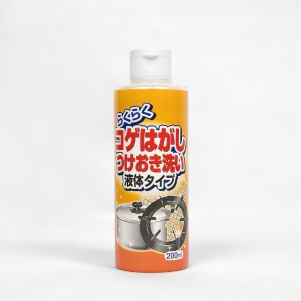 木村石鹸 らくらく焦げはがしつけおき洗い 液体タイプ 【焦げ取り コゲ取り こげ取り 洗剤 液体洗剤 液体 時短 グッズ 簡単 キレイ きれい 家事 ラク 浸け置き洗い 浸けおき 鍋 五徳 魚焼きグ…