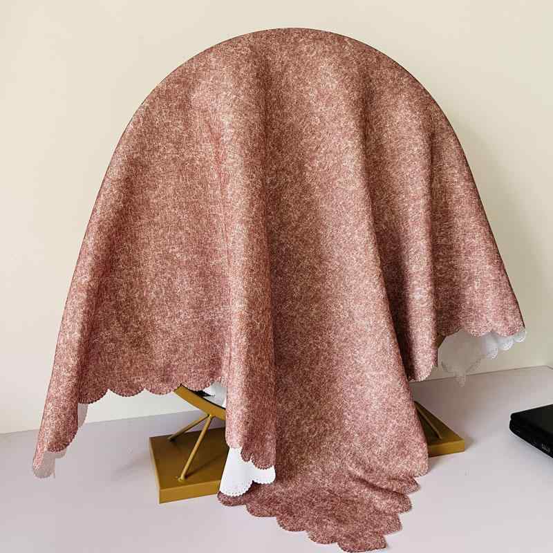 キャビネット クロス カバー インテリア用品 ドレッサー テーブル ミラー 鏡 ランプ 鏡台 化粧台 デスク 保護 プリンセス モダン ベッド サイド 布 レース リネン ヨーロピアン カラバリ豊富 寝室 防塵 ほこりよけ 汚れ防止 おしゃれ かわいい