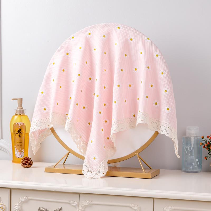 キャビネット クロス カバー インテリア用品 ドレッサー テーブル ミラー 鏡 ランプ 鏡台 化粧台 デスク 保護 プリンセス モダン ベッド サイド 布 レース リネン ヨーロピアン 寝室 防塵 ほこりよけ 汚れ防止 おしゃれ かわいい