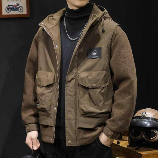 メンズ ジャケット コート 男性 冬 防寒 暖かい 新作 豊富なサイズ アメリカン カジュアル ポケット アウトドア 旅行 羽織り デート 買い物 バイク 通勤 通学 ジム フード 帽子 ジッパー チャック ブルゾン フリース 大きい M-4XL メンズ ジャケット コート 男性 冬 防寒 暖かい 新作 豊富なサイズ アメリカン カジュアル ポケット アウトドア 旅行 羽織り デート 買い物 バイク 通勤 通学 ジム フード 帽子 ジッパー チャック ブルゾン フリース 大きい M-4XL