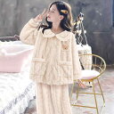 パジャマ キッズ 長袖 長ズボン 子供 ルームウェア ナイトウェア ジュニア 女の子 ガールズ 上下セット 寝間着 部屋着 フリル リボン レース 花柄 動物 ...