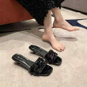 レディース サンダル 靴 シューズ 春 夏 かわいい ブラック シルバー キラキラ スパンコール おしゃれ スリッパ ファッション ローヒール ミディアムヒール 綺麗 ストラップ スカート プレゼント デート ショッピング 買い物 通勤