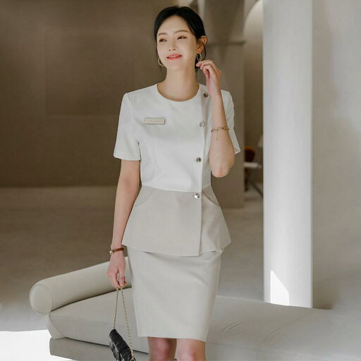 レディース ユニフォーム ジャケット スカート スーツ 半袖 仕事着 事務服 レディース服 オフィス 接客 ホテル フロント コンシェルジュ ウエイトレス 医療 美容 サロン エステ 受付 コンパニオン ショールーム 夏服 エレガント 清楚 華やか レディース ユニフォーム ジャケット スカート スーツ 半袖 仕事着 事務服 レディース服 オフィス 接客 ホテル フロント コンシェルジュ ウエイトレス 医療 美容 サロン エステ 受付 コンパニオン ショールーム 夏服 エレガント 清楚 華やか
