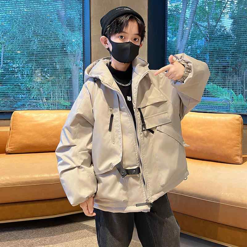 楽天ALTASアウター 子供服 ボーイズ 男の子 ダウンジャケット フード付 あったか 秋 冬 暖かい コート ジャンパー ジップアップ シンプル マウンテンウインドブレーカー 防寒 防風 通学 アウトドア 登山 キャンプ 小学生 中学生 高校生 おしゃれ かっこいい