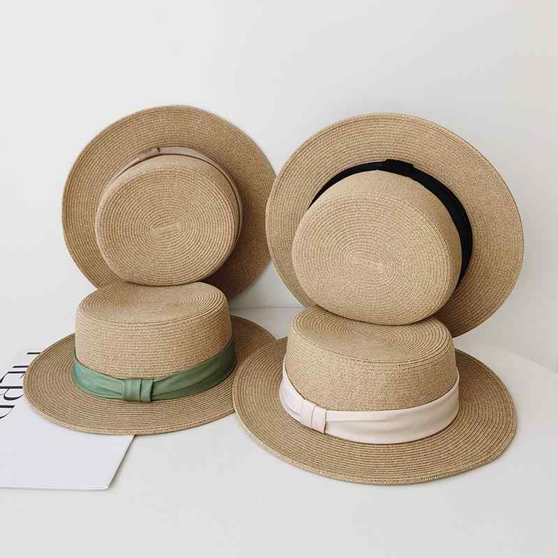 帽子 レディース 春 夏 パナマ 麦わら フレンチハット 女性 若者 中年 大人 学生 屋外 日焼け防止 すっぴん隠し 小顔効果 ワンサイズ 調整可能 レジャー デート ショッピング 買い物 旅行 スタイル つば広 お揃い ペア 豊富なカラー