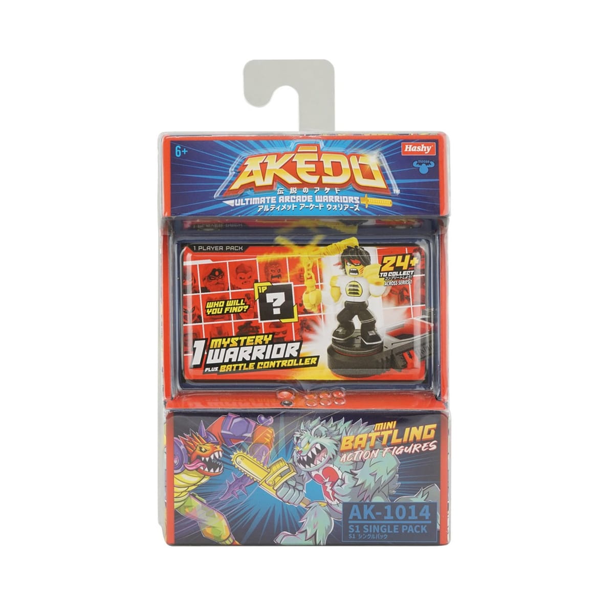 ハシートップイン AKEDO S1【日本正規品】シングルパック （ランダム1体入り ）ULTIMATE ARCADE WARRIORS