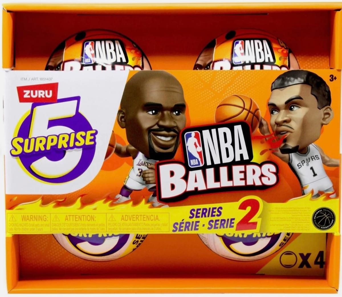 ZURU 5 ���ץ饤�� NBA Ballers ���꡼�� 2 ���� NBA���쥯���֥�ե����奢&���������꡼ – ���ץ饤������ܥ����󥰥Х���...