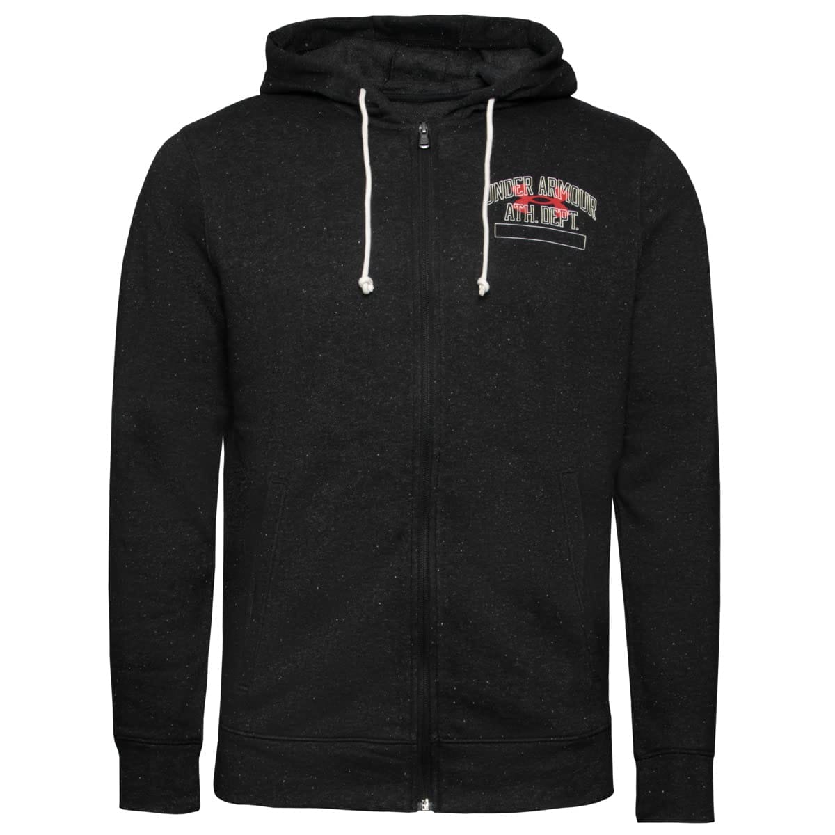 乐天商城 - [アンダーアーマー] スウェットフルジップ UA RIVAL TERRY FULLZIP HOODIE スポーツウェア メンズ LLメンズ(O) ブラック