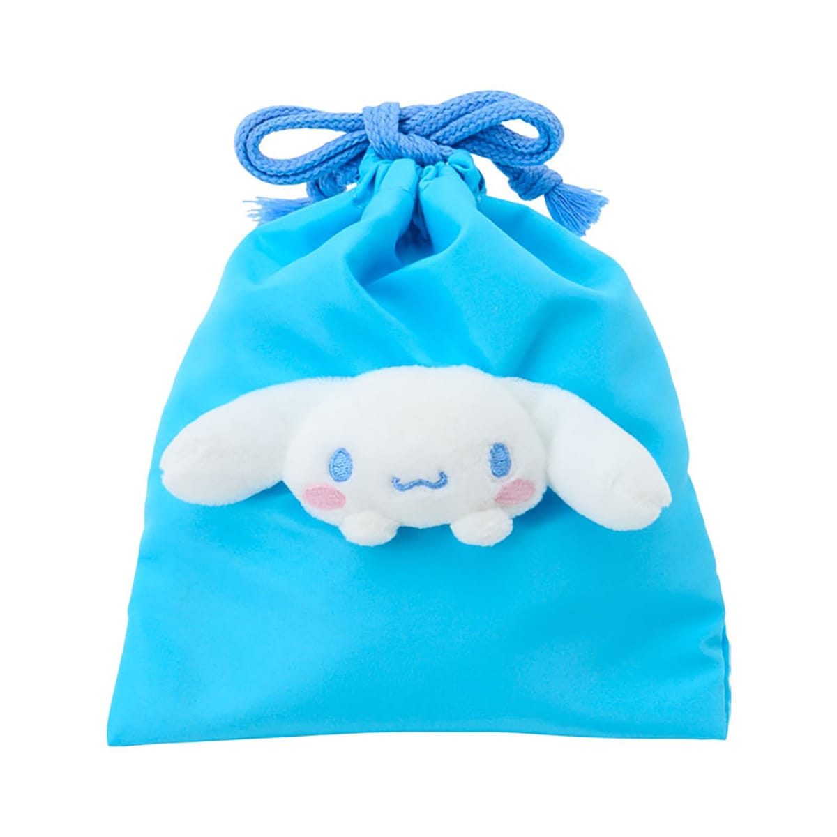 本体サイズ：約幅16×奥行1×高さ17.5cm※紐、キャラクター部分含まず。主な材料・原料：ポリエステル小物の仕分けや持ち歩きに便利なサイズ※チーク部分は手作業で着色しているため、風合いが異なることがあります。また、照明などの影響により色味に変化が生じる場合があります。(C) 2026 SANRIO CO., LTD.　著作 株式会社サンリオ