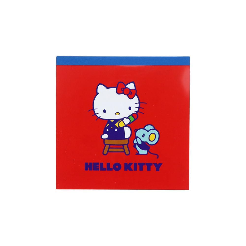 乐天商城 - サンスター文具(Sun-Star Stationery) ハローキティ サンリオキャラクターズ グッズ メモパッド スクエア S2849674