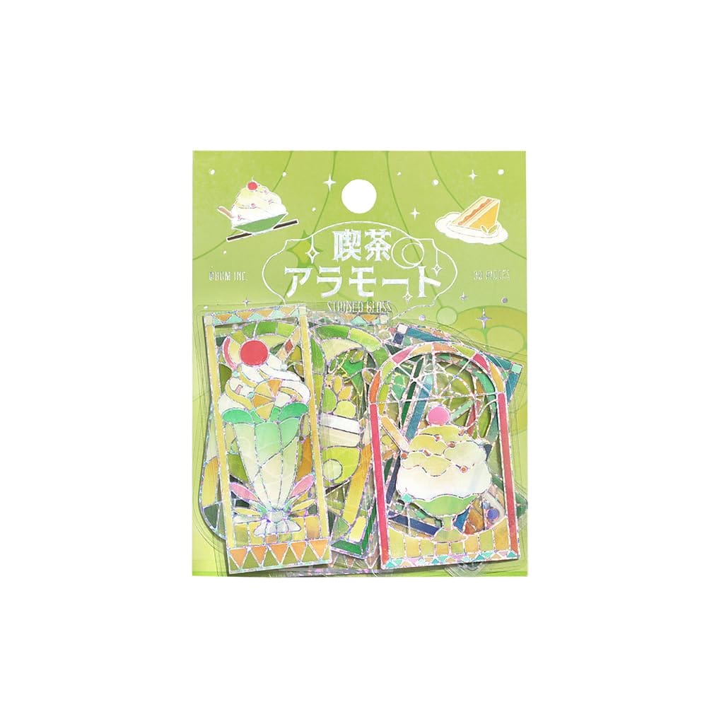 【仕様】10柄 各3枚 計30枚入【素材】PET【その他】PET素材でいつもと違う質感が楽しめるクリアシール
