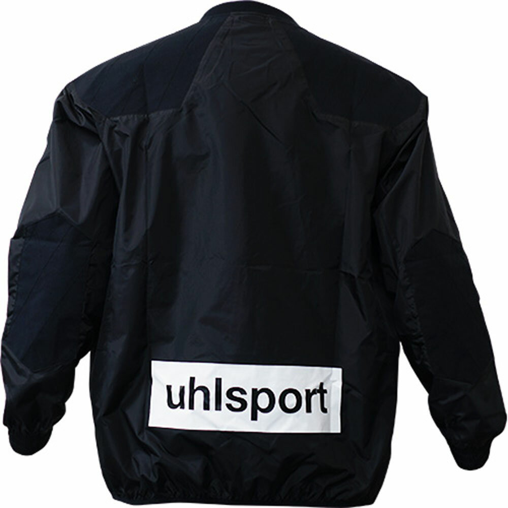 uhlsport（ウールシュポルト）GKウインドアップジャケットブラック黒　(uhl-u91801-19）ゲームシャツ　ユニフォーム・パンツ サッカー　　　 ゴールキーパークリスマス　プレゼント　ギフトセール　サッカー　用品　セール