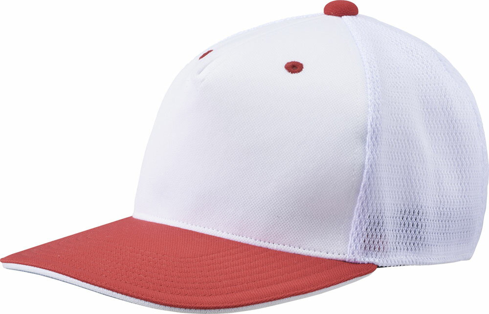 デサント（DESCENTE） 【野球】フロントパネルキャップC－7001 (ds-c7001-whrd) ボウシ　帽子　キャップ　プレゼント　ギフト