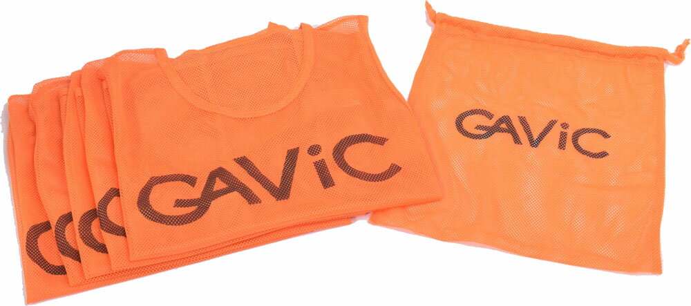 GAVIC(ガビック) ビブスセット(背番号なし)5枚セットオレンジ (ryl-ga9106-オレンジ) ゲームシャツ ユニフォームシャツ・パンツ スポーツ サッカー フットサル ランニングクリスマス プレゼント ギフトネット注文 サッカー 用品 セール