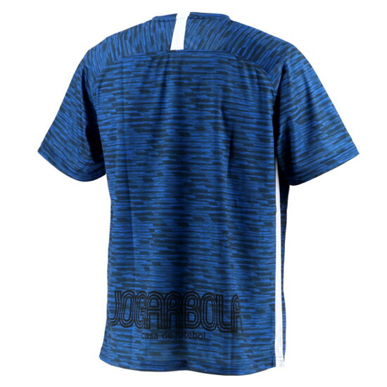 ジョガボーラ JOGARBOLA ロゴ ジオメトリー プラクティスシャツ ネイビー サッカー フットサル プラシャツ トレセン 練習着 ユニフォーム ウェアクリスマス プレゼント ギフト安売り サッカー 用品 セール