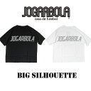 【メール便対応！！】ジョガボーラ　JOGARBOLA　JOGARBOLA BIG LOGO TEE　WHT BLK　ロゴT　JBC-099　サッカー　フットサル　ビッグシルエット　Tシャツ　半袖　夏物　夏服　衣替え　おしゃれ　ファッション　ブラック　ホワイト　プレゼント　ギフト