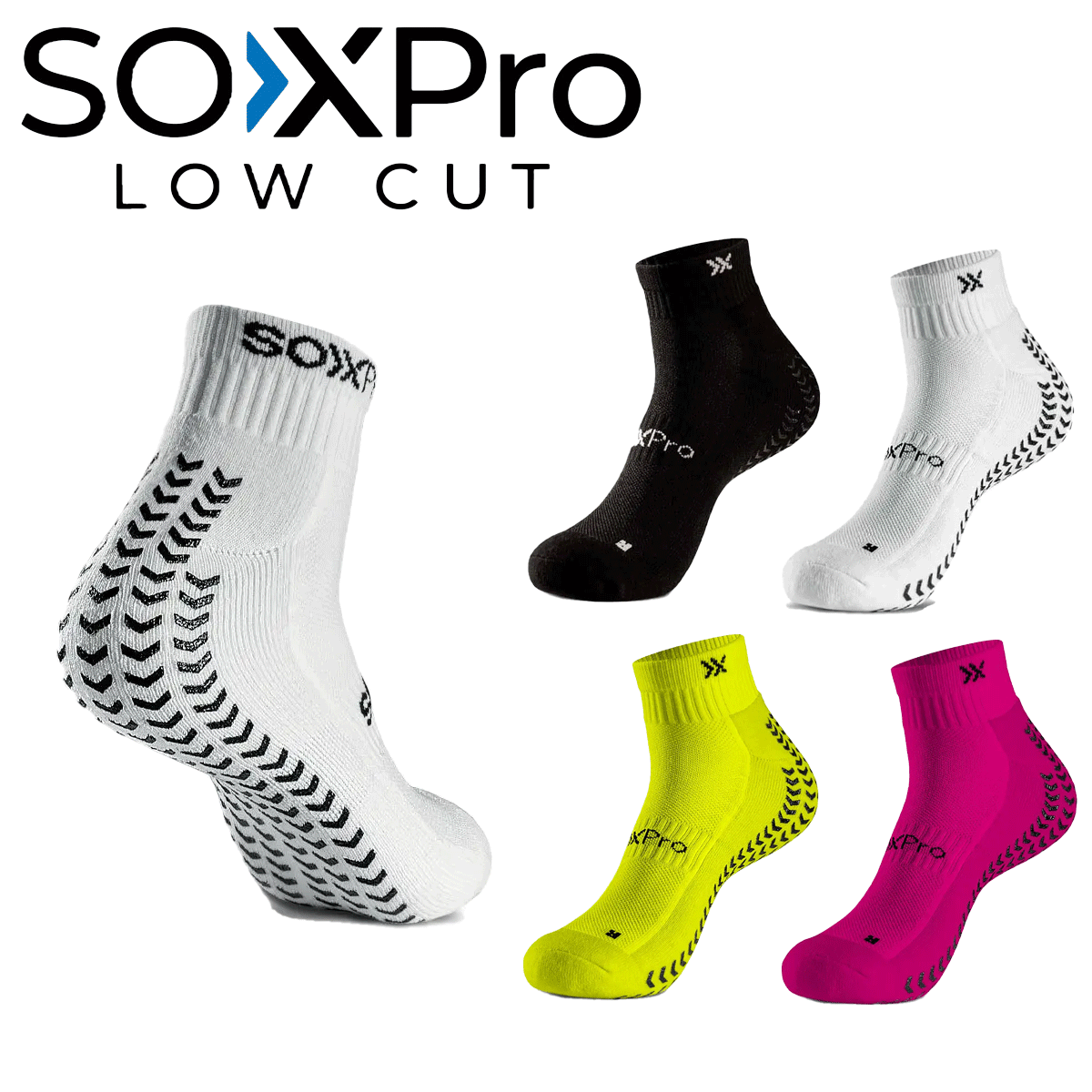 フットサル 【メール便OK！】※森岡薫着用※ SOX-PRO-LOWCUT ギアエックス グリップソックス 滑り止め グリップ サッカー フットサル ラグビー スパイク タビオ アクティバイタル 海外サッカー セリエA ずれない 滑らない 靴下　プレゼント　ギフト