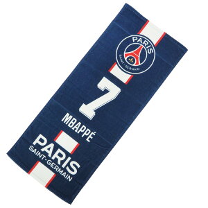 PSG パリ・サンジェルマン フェイスタオル psg53263 7番 ムバッペ エムバペ クラブチーム プレゼント ギフト