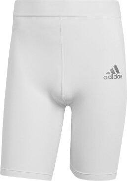 adidas（アディダス） サッカーインナーパンツタイツTECHFITショーツホワイト　白 (adj-eky62-gu7315) サッカー ウインドウェア