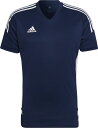 adidas（アディダス） サッカープラクティスシャツCONDIVO22ジャージーチームネイビーブルー　青/WH (adj-kmf88-ha6291) サッカー ゲームシャツ　ユニフォーム・パンツ　プレゼント　ギフト