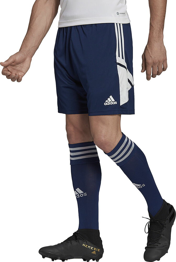 adidas(アディダス) CONDIVO22トレーニングショーツチームネイビーブルー 青/WH (adj-kmf93-ha6284) サッカー ゲームシャツ ユニフォーム・パンツクリスマス プレゼント ギフトネット注文 サッカー 用品 セール
