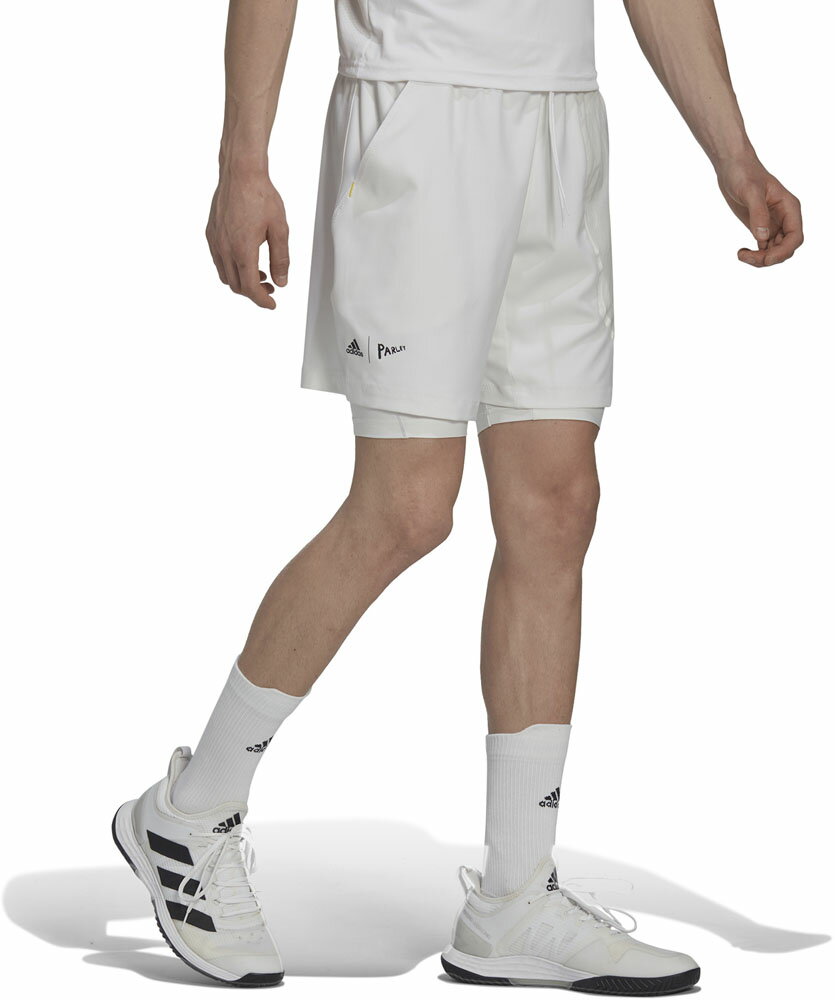 adidas(アディダス) LONDN2N1SHORTホワイト 白 (adj-ss458-hc8538) リクジョウ 陸上 ゲームシャツ ユニフォーム・パンツクリスマス プレゼント ギフトネット注文 サッカー 用品 セール