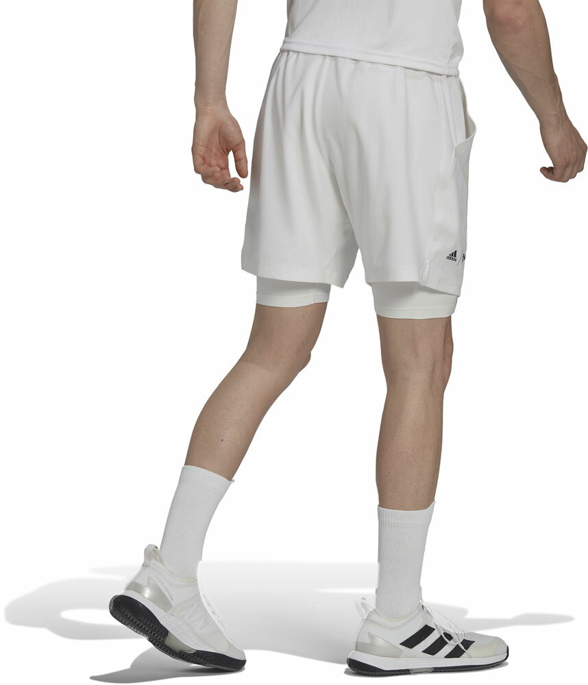 adidas(アディダス) LONDN2N1SHORTホワイト 白 (adj-ss458-hc8538) リクジョウ 陸上 ゲームシャツ ユニフォーム・パンツクリスマス プレゼント ギフトネット注文 サッカー 用品 セール