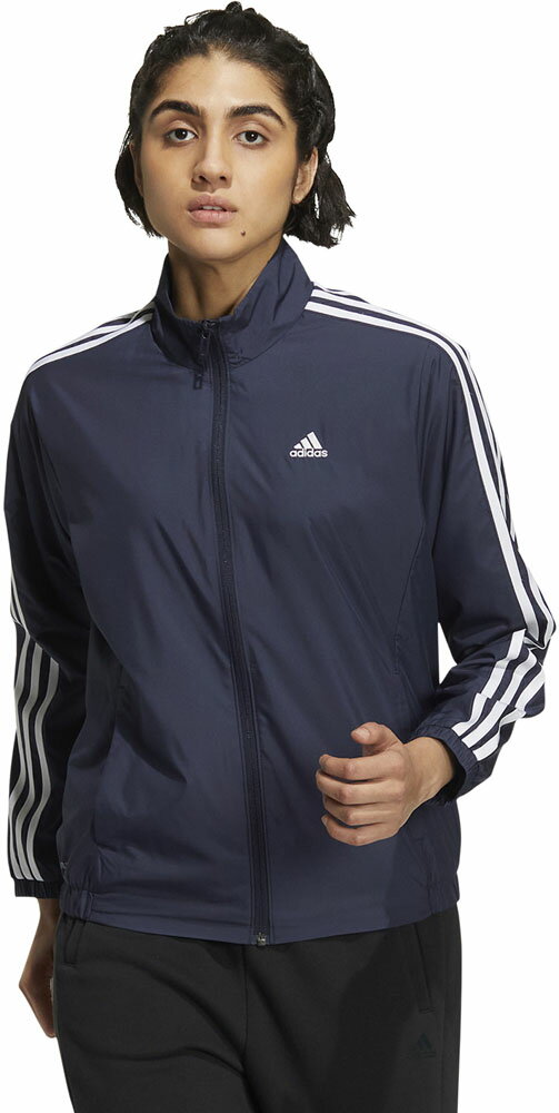 adidas（アディダス） ウインドシャツウィメンズWMH3Sウィンドジャケットレジェンドインク (adj-wi008-hm2801) マルチスポーツウェア　ウインドウェア　プレゼント　ギフト 2