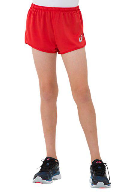 アシックス asics APGA3 Jr.ランニングパンツ2094A002 SA陸上 ランニング レッド 赤アパレル(キッズ ジュニア 子供用)クリスマス プレゼント ギフトネット注文 サッカー 用品 セール