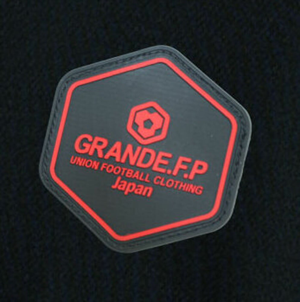 GRANDE(グランデ) GRANDE.F.P.ハイパーロゴ.ヘキサゴン.プラクティスシャツブラック 黒/レッド 赤 (hrn-gfph20003-0935) ユニフォーム ゲームシャツ プラクティスシャツ プラシャツ・パンツ サッカー フットサルクリスマス プレゼント ギフトネット通販 サッカー 用品 セール