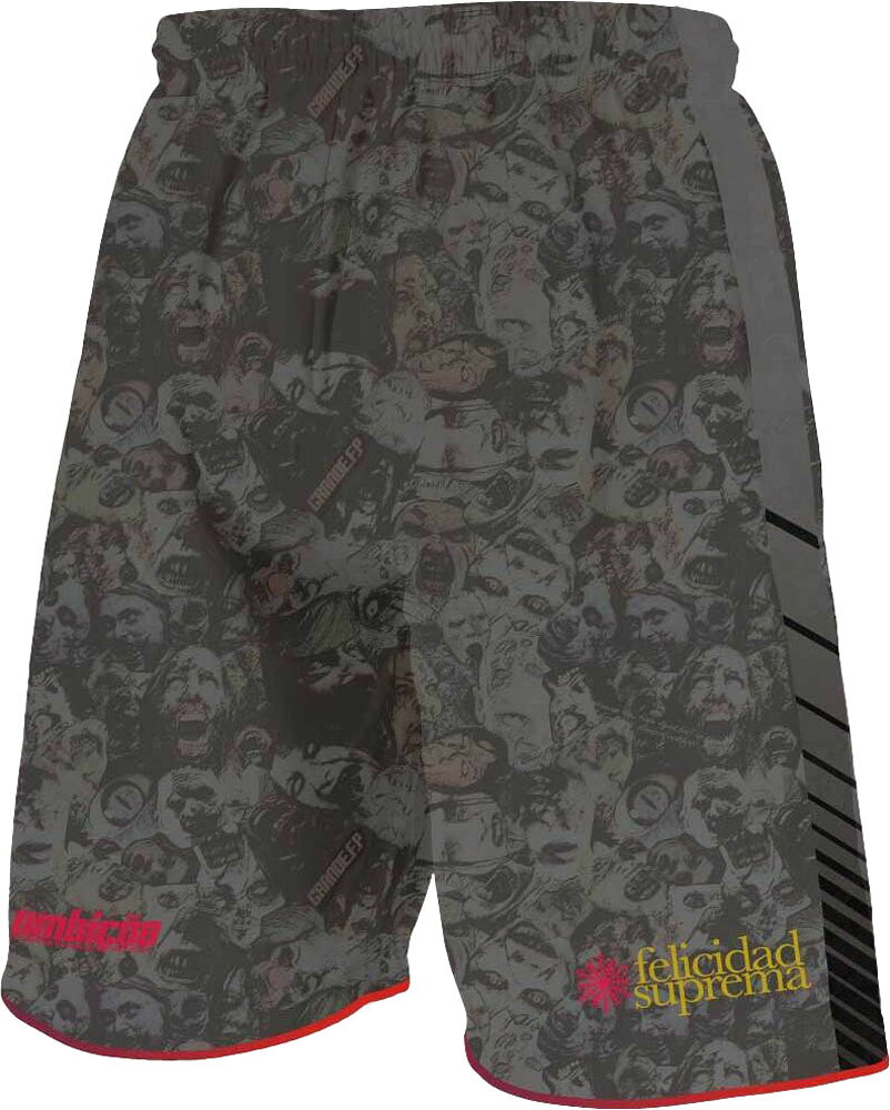 GRANDE(グランデ) GRANDE.F.PMASTEROFHORRORプラクティスパンツブラック 黒/レッド 赤 (hrn-gfph20707-0935) ユニフォーム ゲームシャツ プラクティスシャツ プラシャツ・パンツ サッカー フットサルクリスマス プレゼント ギフト安売り サッカー 用品 セール