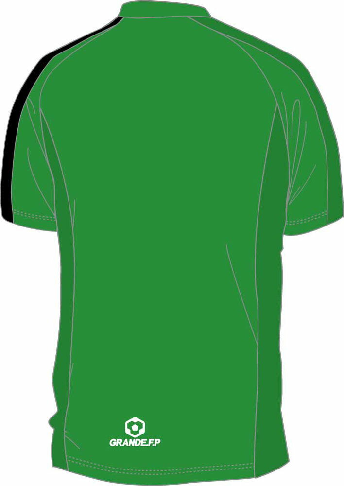 GRANDE(グランデ) GRANDE.F.P.コンビネーション.プラクティスシャツK.GRN/ブラック 黒 (hrn-gfph22018-7409) ユニフォーム ゲームシャツ プラクティスシャツ プラシャツ・パンツ サッカー フットサルクリスマス プレゼント ギフトセール サッカー 用品 セール