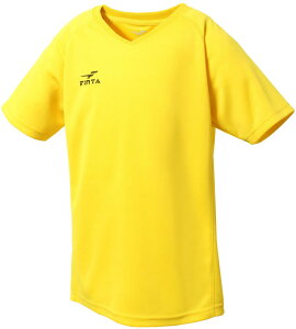 FINTA(フィンタ) ジュニア 子供用ゲームシャツイエロー (fnt-ft3004-4100) ユニフォーム ゲームシャツ プラシャツ・パンツ サッカー フットサルクリスマス プレゼント ギフトネット注文 サッカー 用品 セール