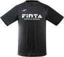 FINTA(フィンタ) ベーシックロゴTシャツブラック 黒 (fnt-ft5156-0500) Tシャツ サッカー プレゼント ギフト