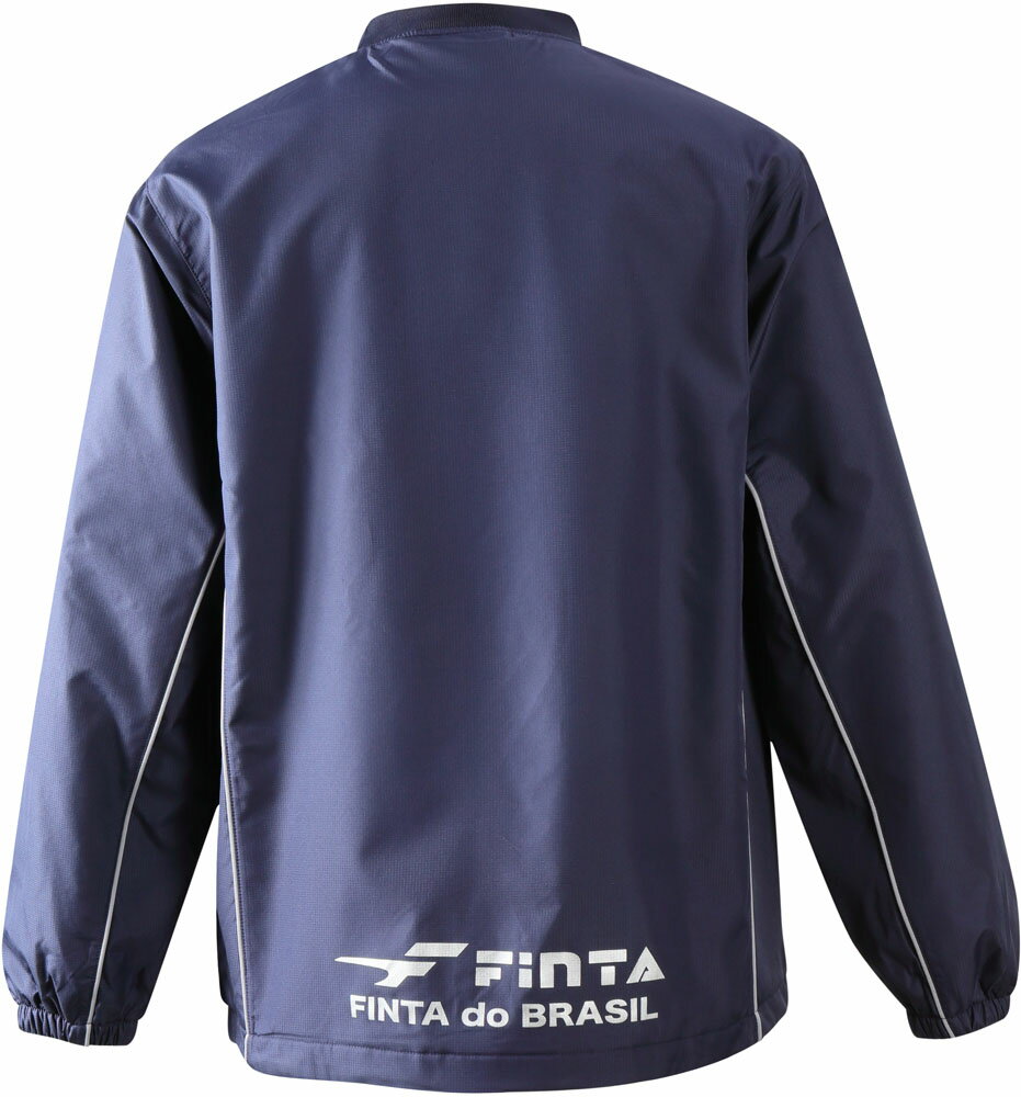 FINTA（フィンタ） ピステスーツネイビーXシルバー (fnt-ft5430-011) ウインドウェア サッカー　プレゼント　ギフト 3