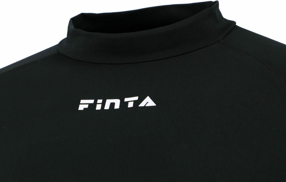 FINTA(フィンタ) ハイネックインナーシャツブラック 黒 (fnt-ftw7027-005) ゲームシャツ ユニフォーム・パンツ サッカークリスマス プレゼント ギフト格安セール サッカー 用品 セール