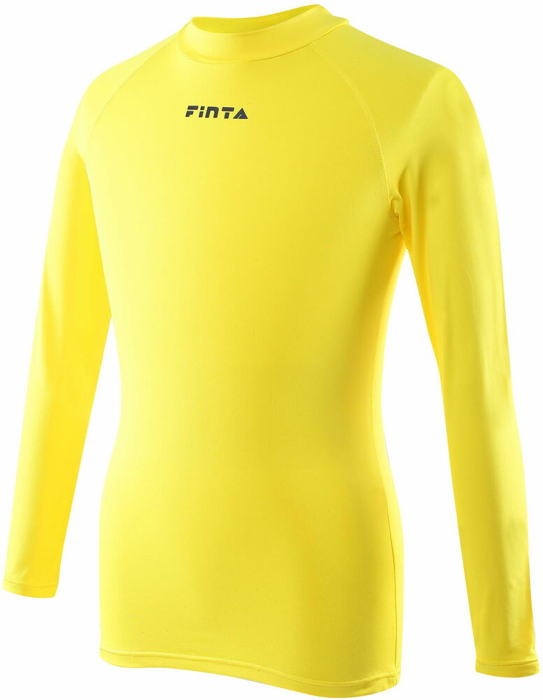 FINTA(フィンタ) ハイネックインナーシャツイエロー (fnt-ftw7027-041) ゲームシャツ ユニフォーム・パンツ サッカークリスマス プレゼント ギフト通販セール サッカー 用品 セール