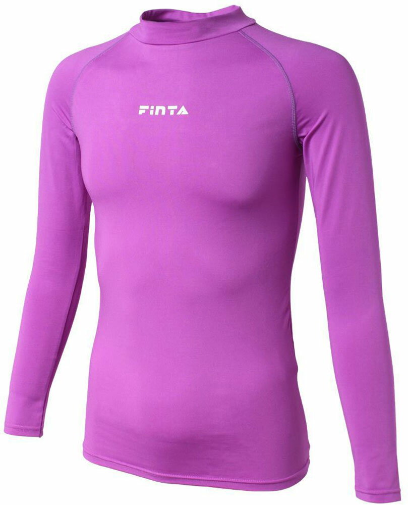 FINTA(フィンタ) ハイネックインナーシャツパープル (fnt-ftw7027-081) ゲームシャツ ユニフォーム・パンツ サッカークリスマス プレゼント ギフトネット通販 サッカー 用品 セール