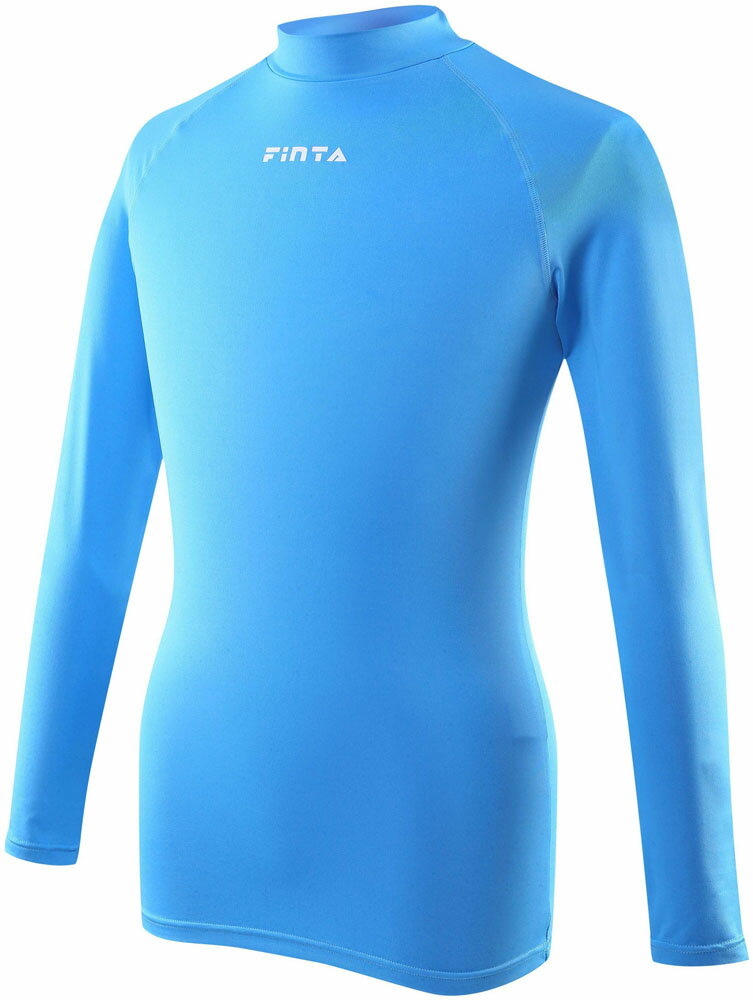 FINTA(フィンタ) Jrジュニア用ハイネックインナーシャツジュニアサックス (fnt-ftw7028-022) ゲームシャツ ユニフォーム・パンツ サッカークリスマス プレゼント ギフトバーゲン サッカー 用品 セール