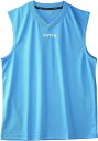 FINTA(フィンタ) Jrジュニア用ノースリーブメッシュインナーシャツサックス (fnt-ftw7034-022) Tシャツ サッカー プレゼント ギフト