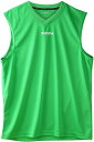 FINTA(フィンタ) Jrジュニア用ノースリーブメッシュインナーシャツグリーン (fnt-ftw7034-031) Tシャツ サッカー プレゼント ギフト