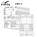 【送料無料】 ※レフリー用品※ フィンタ FINTA レフリー 記録用紙 ※10枚入り ft5166 水に強い 耐水紙 ユポ紙 審判 審判用品 サッカー フット...