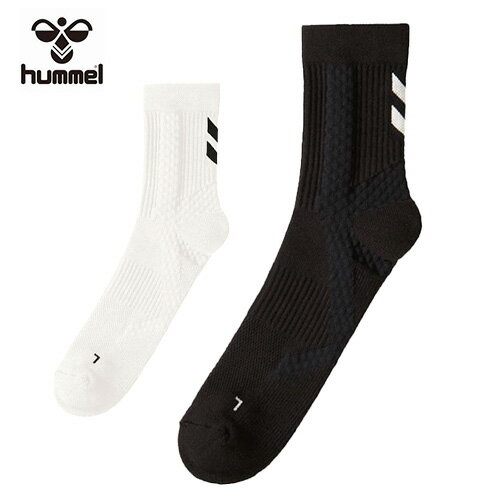 【送料無料】 hummel ヒュンメル hag7084 シューティング ソックス ミドル丈 スポーツ ハンドボール 靴..